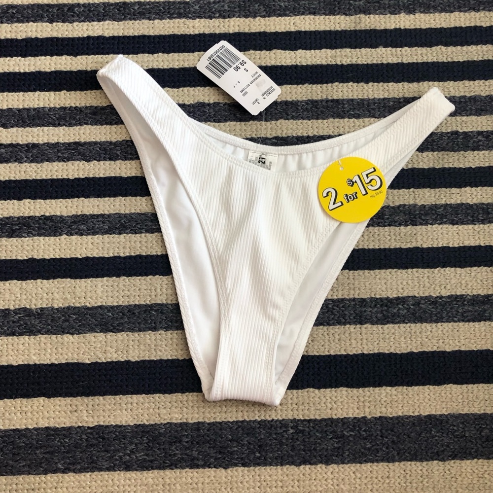 COPY - White Bikini Bottom